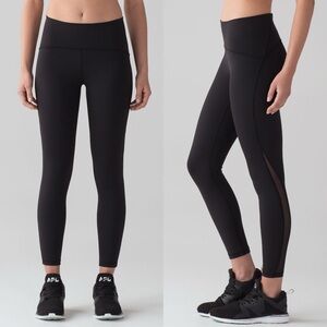 Lululemon Train Times 7/8 Pant Sz 8 *25" In Black